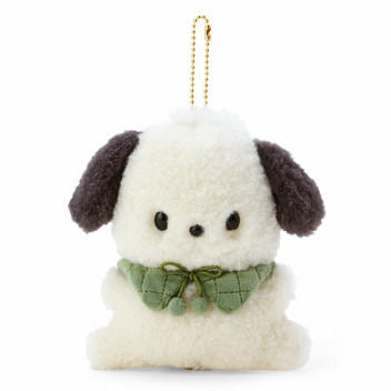 Pochacco Keychain Plushy Mascot By Sanrio