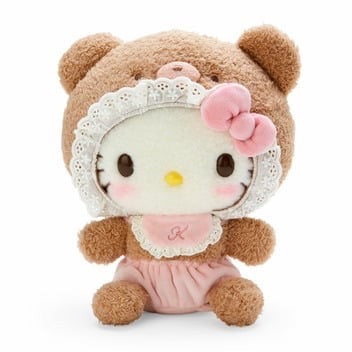 Hello Kitty Plushy Winter Bear By Sanrio