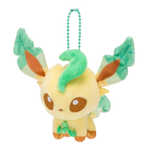 Leafeon plushy Keychain Mascot Japanese Pokémon center