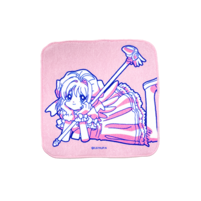 CardCaptor Sakura Mini handkerchief (Pink)