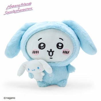 Chiikawa X Sanrio Plushy Chiikawa Cinnamoroll