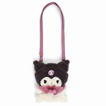 Kuromi Plushy Bag Crossbody Bag By Sanrio