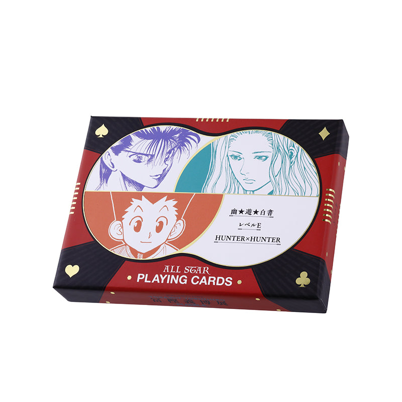 All-star foil-stamped playing cards<Yoshihiro Togashi Exhibition -PUZZLE- >